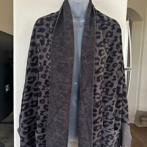 Barefoot Dreams Cozy Chic Ultra Lite Cardigan NWOT